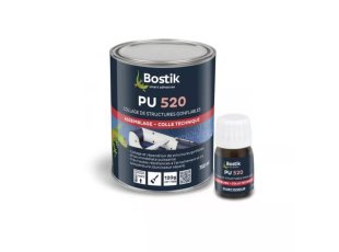 Colle contact polyvalente PU 520 + durcisseur - BOSTIK