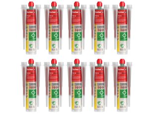 Résine de scellement Fis V Zero 300T sans substances nocives : carton de 10 - FISCHER