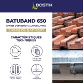 BATUBAND 650 - caractéristiques techniques
