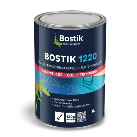 Colle contact liquide 1220 liner PVC 1 L - BOSTIK