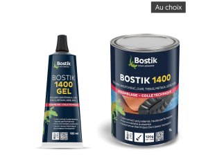 Colle contact gel 1400 multi-usages, au choix - BOSTIK