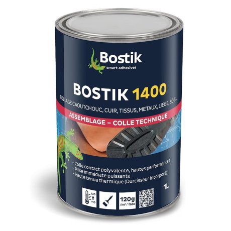 Colle contact gel 1400 multi-usages, 1 L - BOSTIK