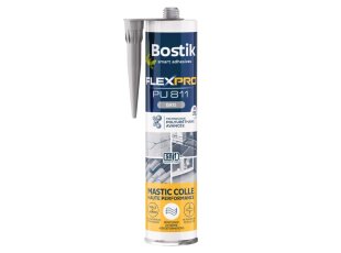 Mastic colle polyuréthane Flexpro PU811 300 ml, gris - BOSTIK