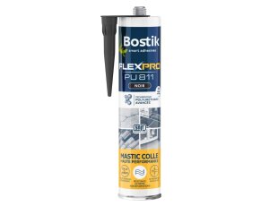 Mastic colle polyuréthane Flexpro PU811 300 ml, noir - BOSTIK