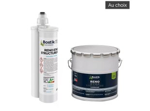 Kit de réparation époxyde pour reboucher Reno E742 Structure, au choix - BOSTIK