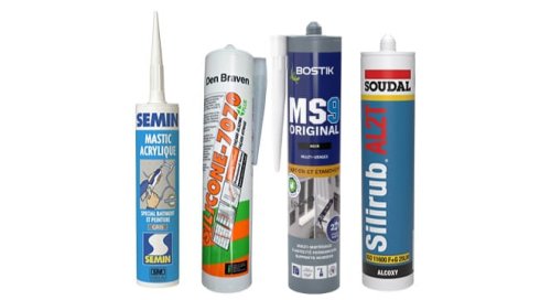 Silicones et acryliques peintre