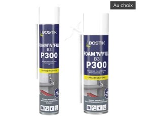 Mousse polyuréthane P300 Foam'N'Fill B3 manuelle, au choix - BOSTIK