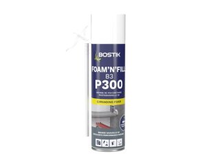 Mousse polyuréthane P300 Foam'N'Fill B3 manuelle, aérosol 500 ml - BOSTIK