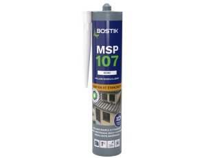 Mastic blanc MSP 107, cartouche de 290 ml - BOSTIK