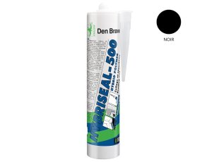 Mastic hybride Hybriseal 500 EC1+, noir 300 ml - DEN BRAVEN