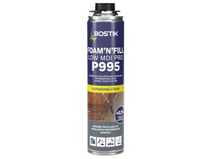 Mousse polyuréthane P995 Foam'N'Fill Pro pistolable, 700 ml - BOSTIK
