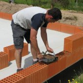 Rouleau applicateur de colle Mondelin briques Monomur, au choix - MONDELIN