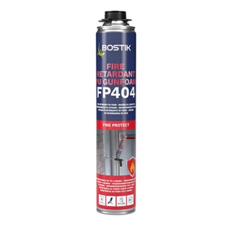 Mousse polyuréthane coupe-feu FP 404, pistolable 750 ml - BOSTIK