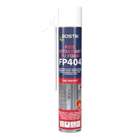 Mousse polyuréthane coupe-feu FP 404, manuelle 750 ml - BOSTIK