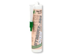 Mastic colle hybride Hybrifix 502 pour métaux, gris 300 ml - DEN BRAVEN