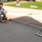 Paire de platines d'arasement construction collée - MONDELIN