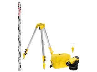 Kit niveau optique automatique AL24 GVP, trépied et mire - STANLEY