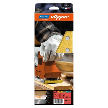 Garnitures-abrasives-14-trous-115-x-280-mm-grain-40-boite-de-5-NORTON-CLIPPER