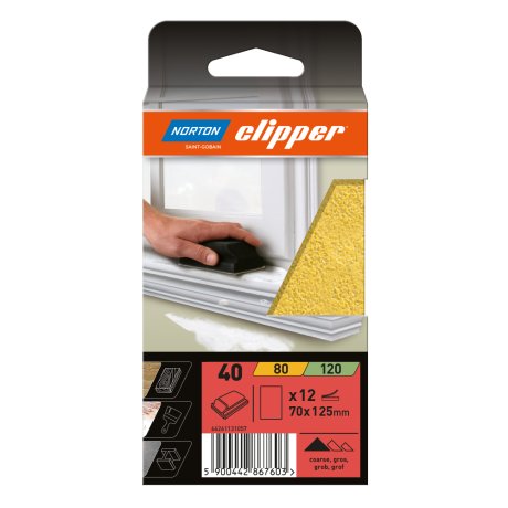 Recharges-abrasives-pour-cale-a-poncer-70-x-125-mm-grain-40-boite-de-12-NORTON-CLIPPER