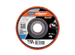 Disque-Rapid-Strip-Blaze-125-mm-gros-grain-pour-metal-NORTON-CLIPPER