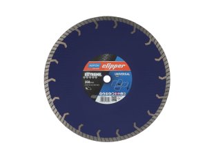 Disque-diamant-Extreme-Universal-Turbo-350-x-20-mm-hauteur-segment-12-mm-NORTON-CLIPPER