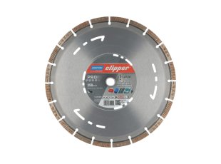Disque-diamant-Pro-4x4-Explorer-350-x-20-mm-hauteur-segment-12-mm-NORTON-CLIPPER