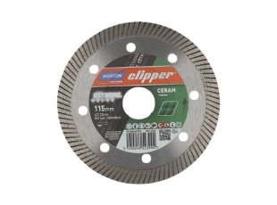Disque-diamant-Extreme-Ceramic-Turbo-115-x-22-23-mm-hauteur-segment-10-1-4-mm-NORTON-CLIPPER
