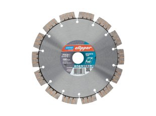 Disque-diamant-Pro-Granit-Turbo-180-x-22-23-mm-hauteur-segment-12-2-4-mm-NORTON-CLIPPER