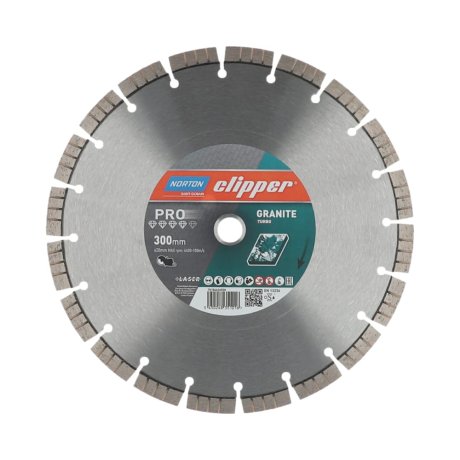 Disque-diamant-Pro-Granit-Turbo-300-x-20-mm-hauteur-segment-12-3-2-mm-NORTON-CLIPPER