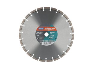 Disque-diamant-Pro-Granit-Turbo-350-x-25-4-mm-hauteur-segment-12-3-2-mm-NORTON-CLIPPER