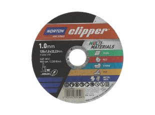 Disque-a-tronconner-Coupe-Tout-multi-usage-125-x-1-x-22-23-mm-NORTON-CLIPPER