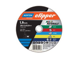 Disque-a-tronconner-Coupe-Tout-multi-usage-230-x-1-9-x-22-23-mm-NORTON-CLIPPER