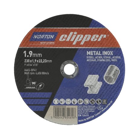Disque-a-tronconner-metal-et-inox-230-x-1-9-x-22-23-mm-NORTON-CLIPPER