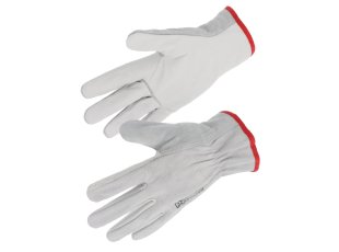 Gant paume cuir tout fleur bovin, dos croûte 50FC : taille au choix - SINGER Safety