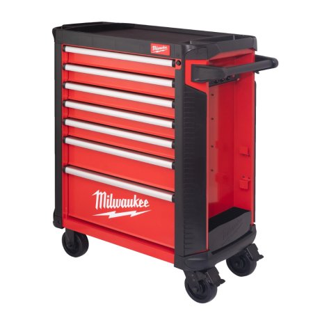 Servante d’atelier Toolguard™ 7 tiroirs 78 cm rouge - MILWAUKEE