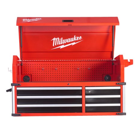 Coffre supérieur Toolguard™ 6 tiroirs 117 cm pour servante - MILWAUKEE