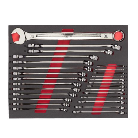Module mousse clés mixtes Max Bite™ 27 pièces - MILWAUKEE