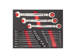 Module mousse clés à cliquet Max Bite™ 22 pièces - MILWAUKEE