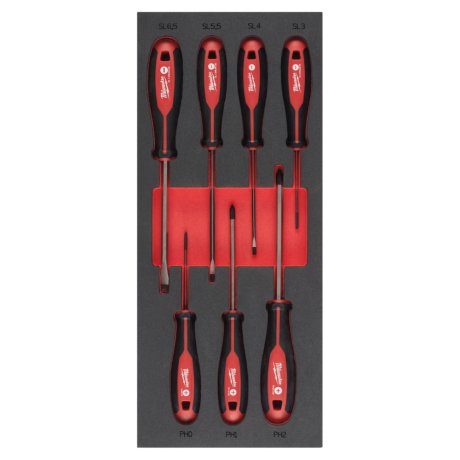 Module Toolguard™ tournevis SL & PH 7 pièces - MILWAUKEE
