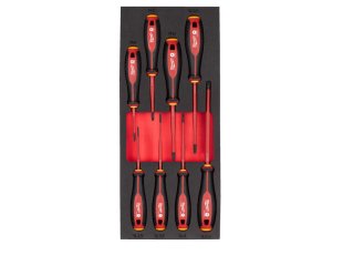 Module mousse tournevis VDE Tri-Lobe 8 pièces - MILWAUKEE
