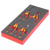 Module mousse 4 pinces VDE avec coupe-câble - MILWAUKEE