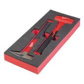 Module mousse marteau rivoir et maillet anti-rebond 2 pièces - MILWAUKEE