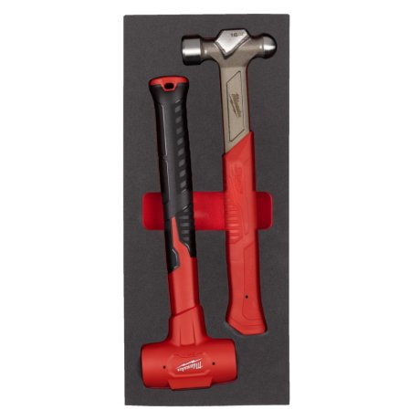 Module mousse marteau Shockshield™ 450 g et maillet anti-rebond 790 g - MILWAUKEE