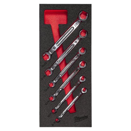 Module mousse clés à tuyauter 6 pièces - MILWAUKEE