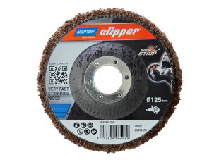 Disques-Rapid-Strip-Blaze-125-mm-gros-grain-usage-au-choix-NORTON-CLIPPER