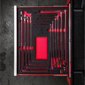 Module Packout™ pour servante, 10 clés en T à douilles pivotantes - MILWAUKEE