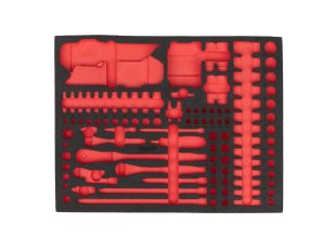 Module mousse vide Toolguard™ pour cliquet et douilles à chocs 1/2″ - MILWAUKEE