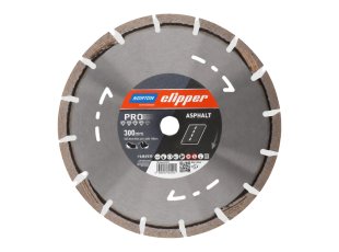 Disque diamant Pro Asphalt 2 Ø300 x 20 mm, hauteur segment 12/2,8 mm - NORTON CLIPPER