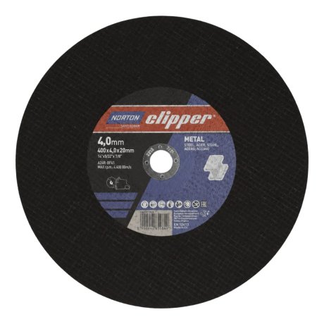 Disques à tronçonner métal, dimension au choix - NORTON CLIPPER