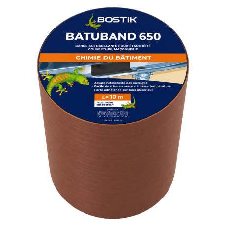 Bande adhésive d'étanchéité Batuband 650, 22,5 cm, orange - BOSTIK